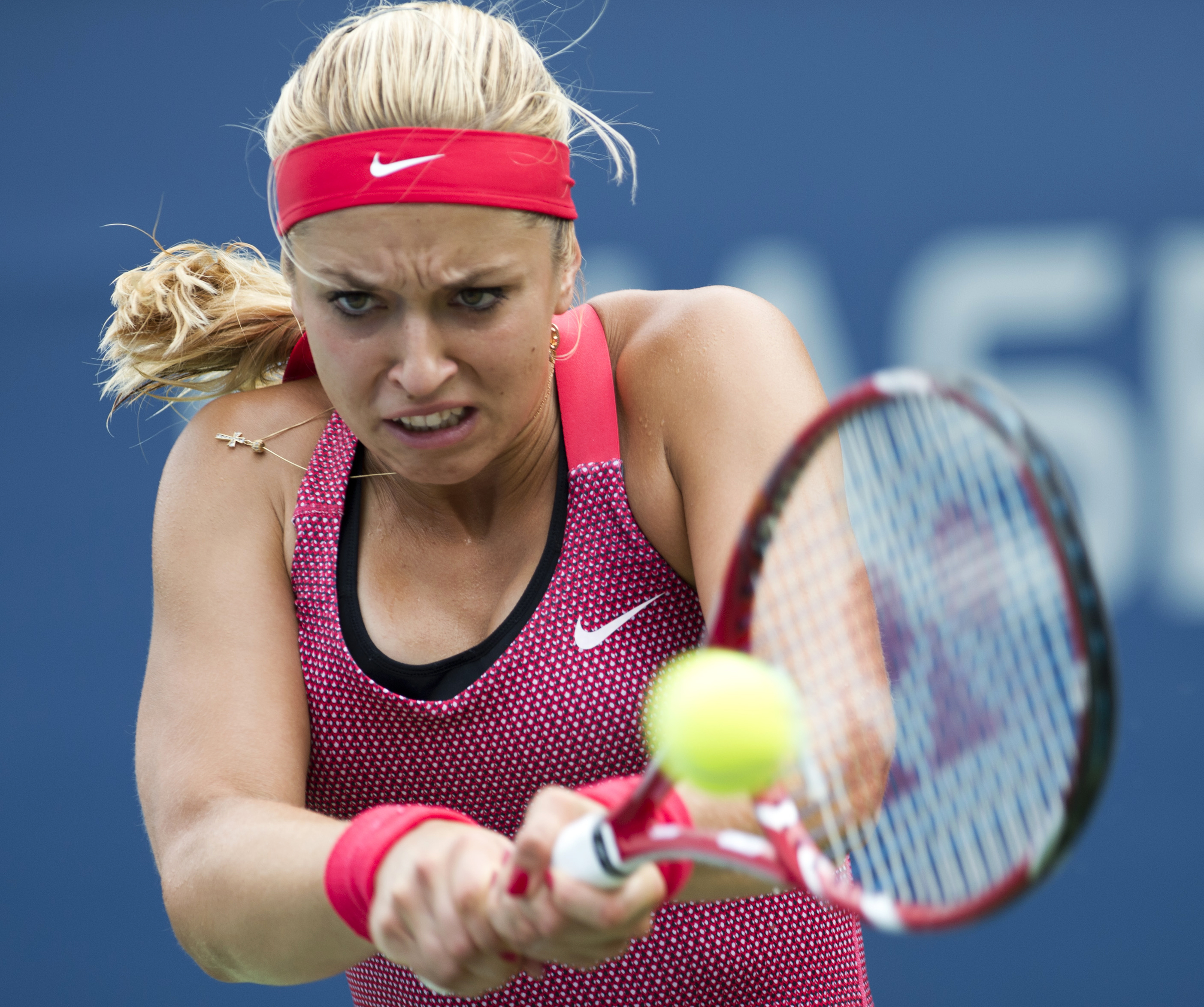 Sabine Lisicki bei den US Open: Bemüht um Leichtigkeit