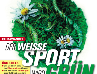 Juni 2008: Kimawandel: Der weisse Sport wird grün