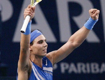 Nadal marschiert ins Finale von Paris