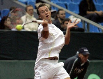 Kohlschreiber gewinnt deutsches Duell in Auckland