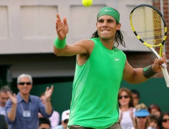 Rafael Nadal auch auf Rasen weiter erfolgreich