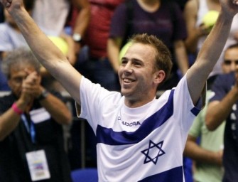 Israel mit einem Bein im Davis-Cup-Halbfinale