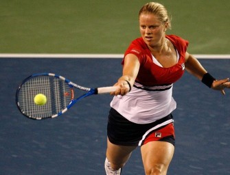 Clijsters feiert siegreiches Comeback