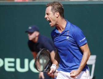 Davis-Cup-Halbfinale: Gasquet bringt Frankreich in Führung