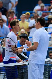 Milos Raonic siegte im Finale der Landsmänner gegen Vasek Pospisil in Washington.