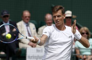 Tomas Berdych im Match des Tages