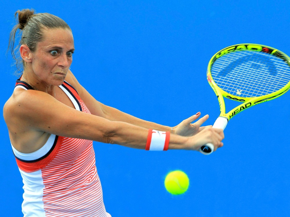 Roberta Vinci in Nürnberg am Start