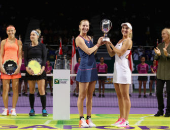 WTA-Finale: Makarova/Vesnina gewinnen Doppel-Titel