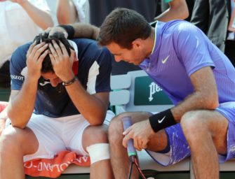 French Open: Del Potro tröstet weinenden Almagro