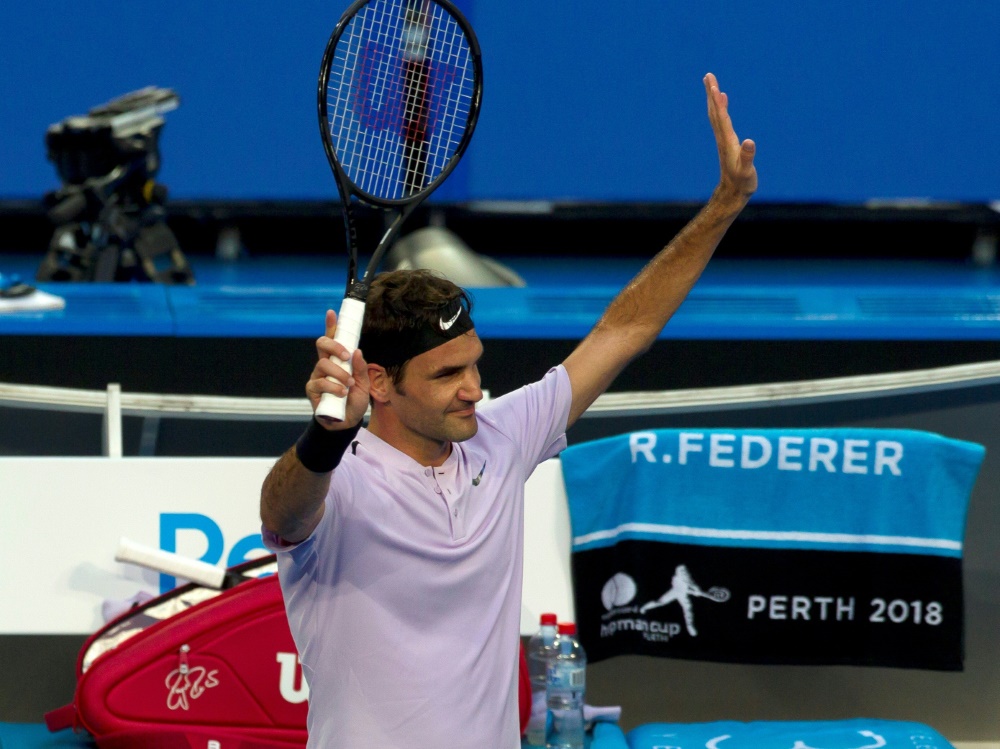 Federer siegt beim Hopman Cup weiter Erfolg gegen Russland tennis