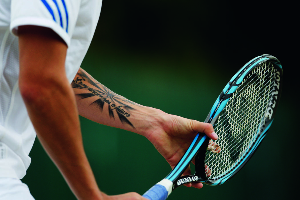 Ecco i tatuaggi più rappresentativi delle stelle del tennis