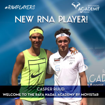 Casper Ruud schließt sich der Rafa Nadal Academy an ...