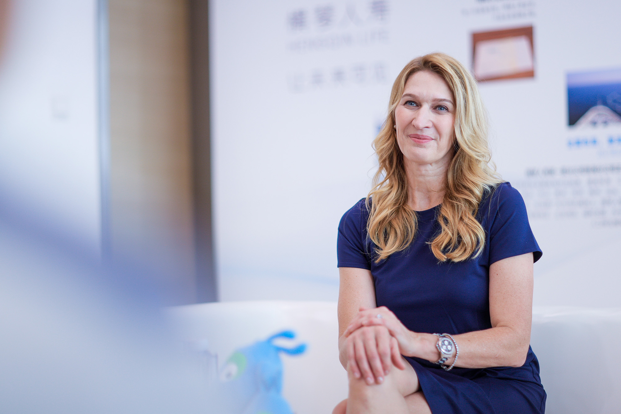 WTA B-Finals In Zhuhai: Mein Treffen Mit Steffi Graf - Tennis MAGAZIN