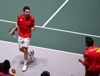 Davis-Cup-Finale: Bautista Agut bringt Spanien in Führung