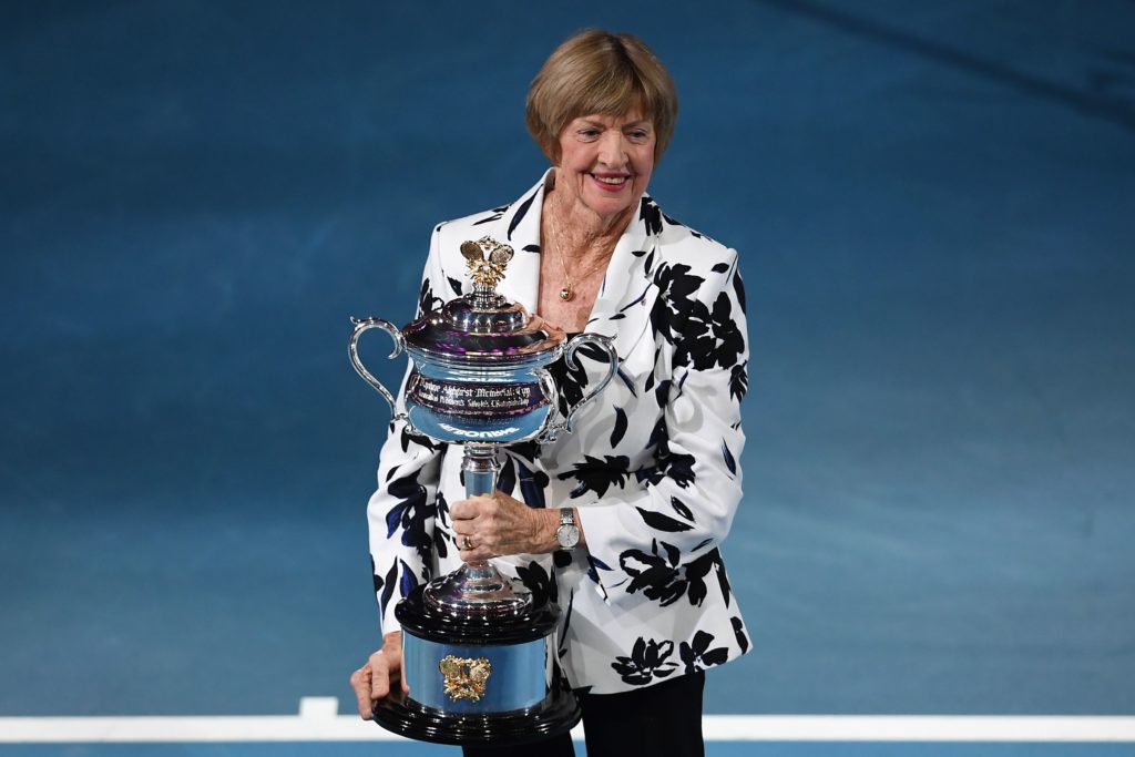 Umstrittene Margaret Court für Grand-Slam-Jubiläum geehrt ...