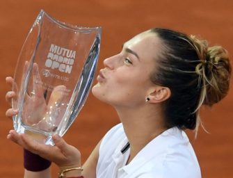 Sabalenka gewinnt Finale in Madrid