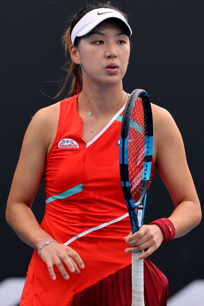 Xinyu Wang tennis MAGAZIN