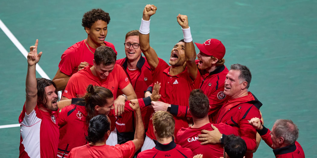 Erster Davis CupTriumph für Kanada tennis MAGAZIN