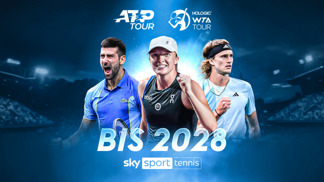 ATP & WTA Sky überträgt ab 2024 über 80 Turniere im Jahr tennis MAGAZIN