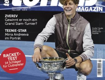 tennis MAGAZIN 4/2024: Jannik Sinners Glanzstück