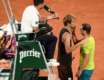 French Open: Zverev gegen Nadal am Montagnachmittag