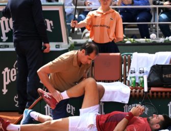 French Open: Djokovic nach Paris-Aus am Knie operiert