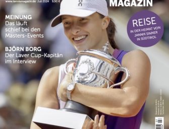 tennis MAGAZIN 07/2024: Iga Swiatek – die Königin von Paris