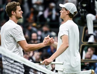 Wimbledon: Hanfmann mit viel Lob für Jannik Sinner