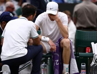 Wimbledon: Sinner und Medvedev über fünf Sätze