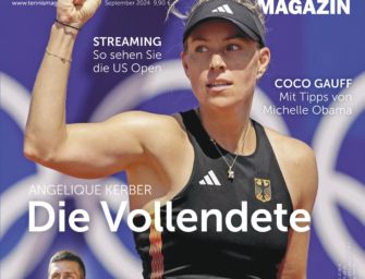 tennis MAGAZIN 09/2024: Angelique Kerber – Die Vollendete