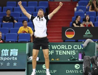 Noch ein 3:0-Sieg: Deutsches Davis Cup-Team steht vor Finaleinzug