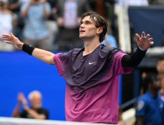 Jack Draper bei den US Open: Ein Model als Überraschungsgast