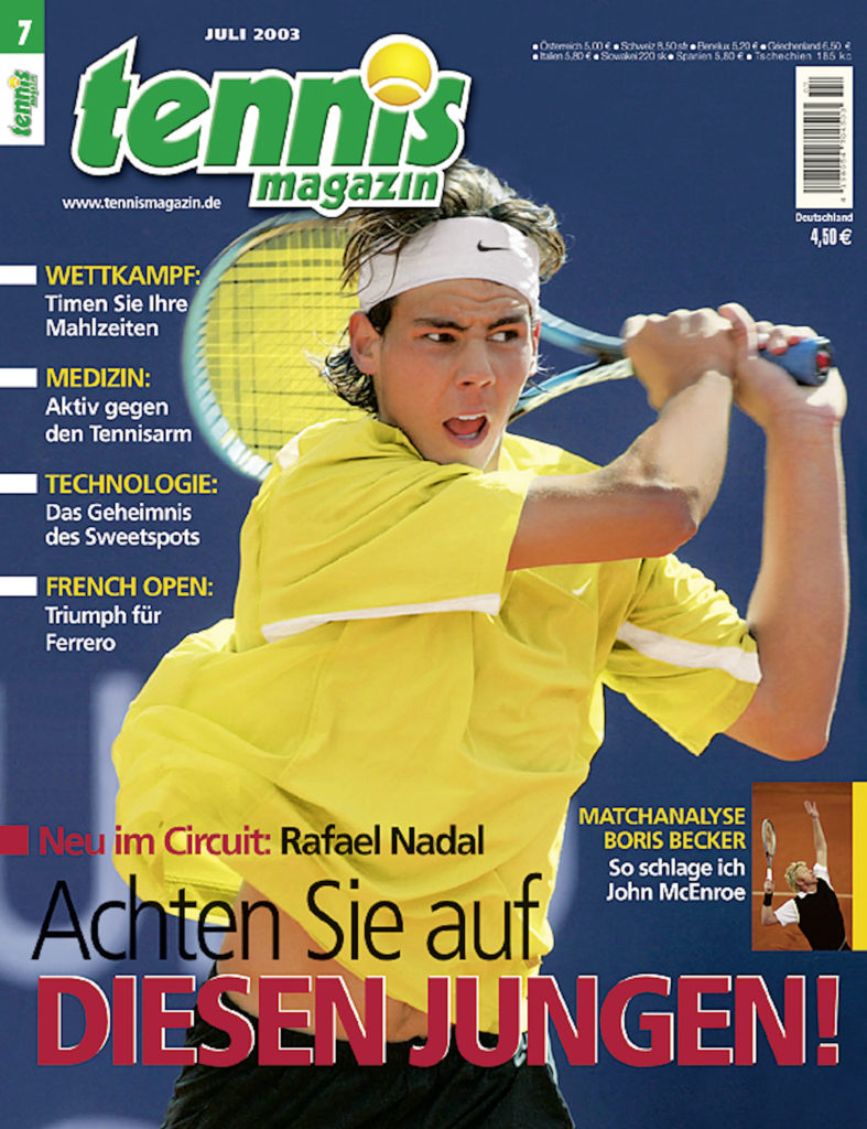 Rafael Nadal – tennis MAGAZIN