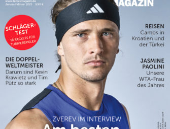 tennis MAGAZIN 1-2/2025: Alexander Zverev: „In Wimbledon war ich am besten“