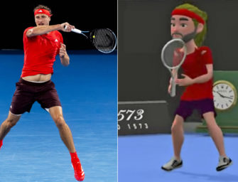 Australian Open im Gaming-Look: Wieso die Profis zu Avataren auf YouTube werden