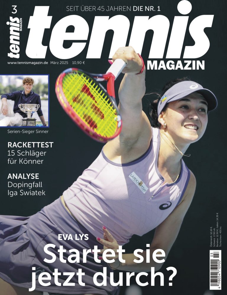 tennis MAGAZIN 3/2025: Eva Lys – Startet sie jetzt durch?