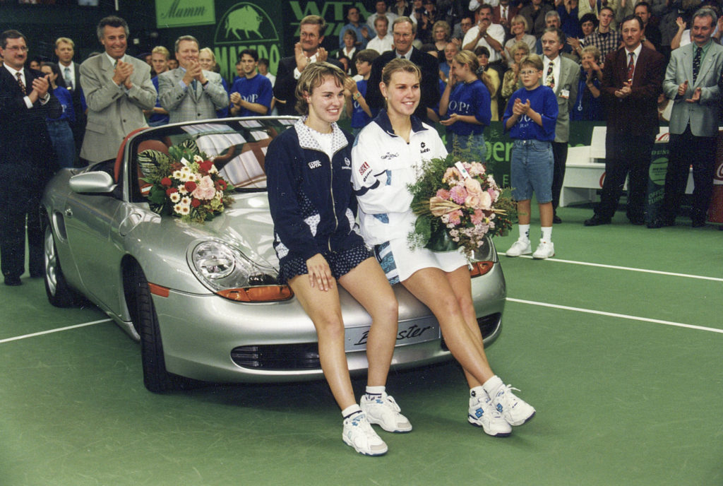 Anke Huber, Martina Hingis